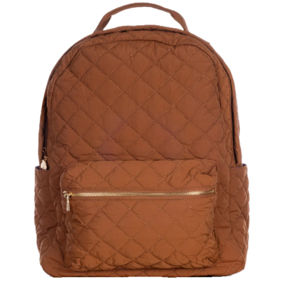 Ela Backpack Quilted Walnut