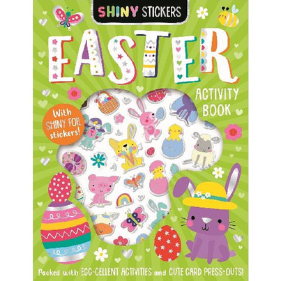 Make Believe Ideas Shiny Stickers Easter Activity Book