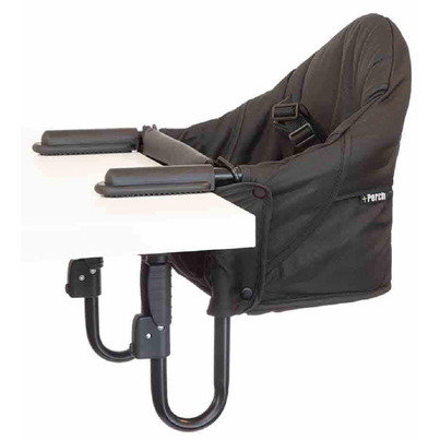 Guzzie & Guss Perch Counter Clip-On Chair Black