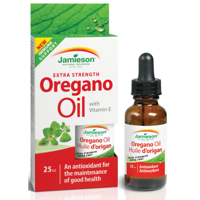 Jamieson Extra Strength Oregano Oil With Vitamin E