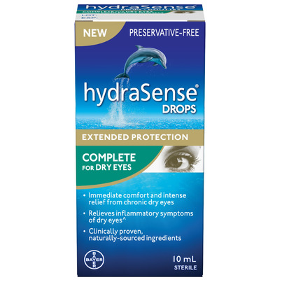 HydraSense Complete Eye Drops For Dry Eyes