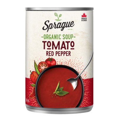 Sprague Organic Tomato & Red Pepper Soup