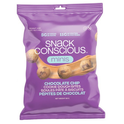 Snack Conscious Mini Peanut Butter ChocChip Bites