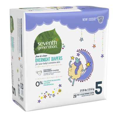 Seventh Generation Overnight Diapers