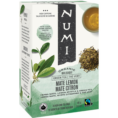 Numi Organic Mate Lemon Green Tea
