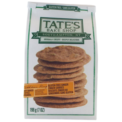 Tate's Bake Shop Gluten Free Ginger Zinger Cookies