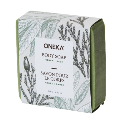 Oneka Cedar And Sage Soap Bar