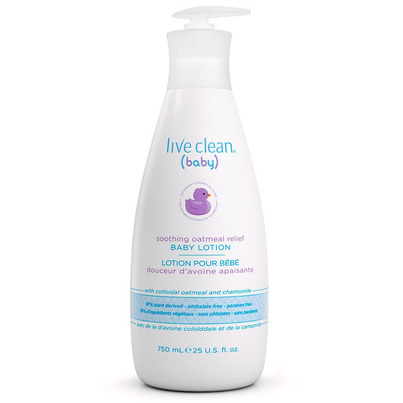 Live Clean Baby Soothing Baby Lotion
