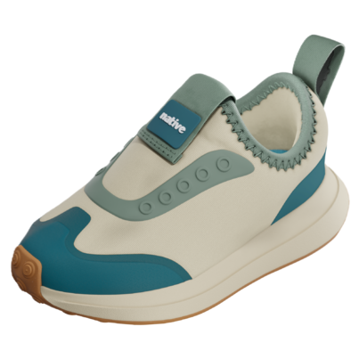 Native Shoes Robbie Dash Bone White Tapioca Hazel Brown