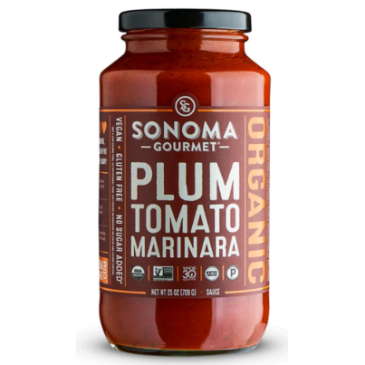 Sonoma Gourmet Organic Plum Tomato Marinara Sauce