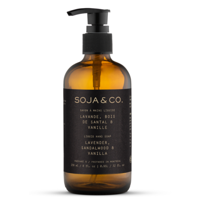 Soja & Co Hand Soap Lavender Sandlewood & Vanilla