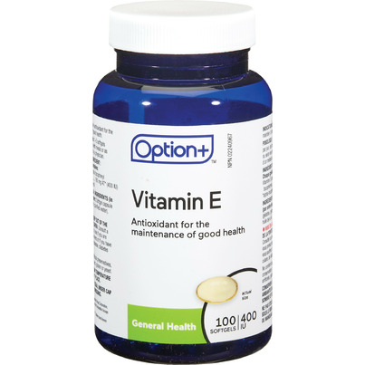 Option+ Vitamin E 400IU