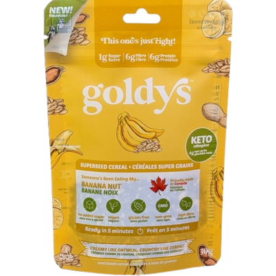 Goldys Superseed Cereal Banana Nut