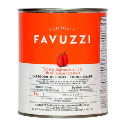 Favuzzi Diced Italian Tomatoes