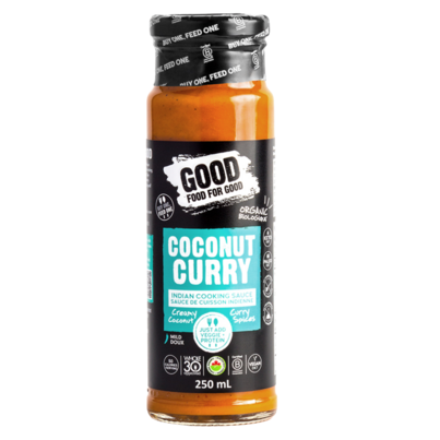 Good Food For Good Organic Coconut Curry Sauce