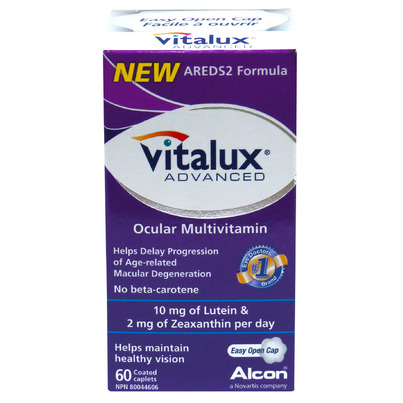 Vitalux Advanced AREDS2 Formula Ocular Multivitamin