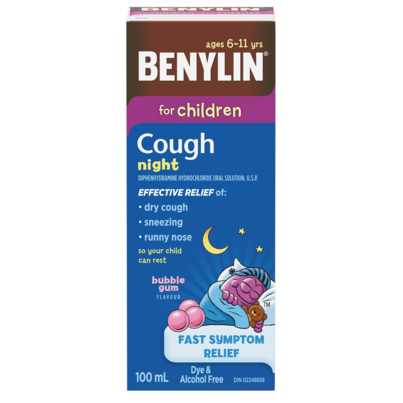 Benylin For Children Cough Night