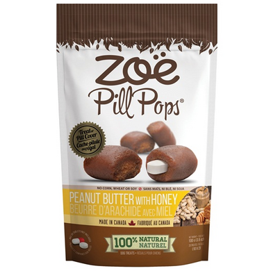 Zoe Pill Pops Peanut Butter With Honey