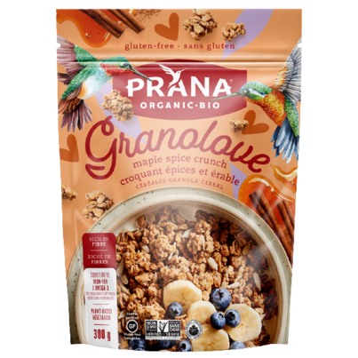 PRANA Granolove Granola Cereals Maple Spice Crunch