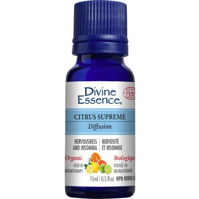 Divine Essence Organic Citrus Supreme-Blend Essential Oil