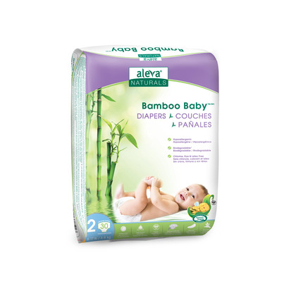 Aleva Naturals Bamboo Baby Diapers
