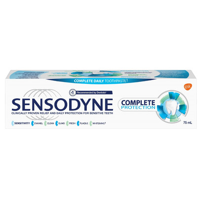 Sensodyne Complete Protection Daily Toothpaste For Sensitive Teeth
