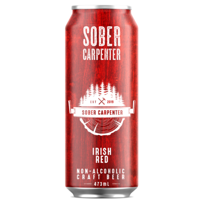 Sober Carpenter Non-Alcoholic Craft Beer Irish Red