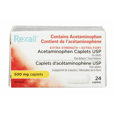 Rexall Acetaminophen 500mg