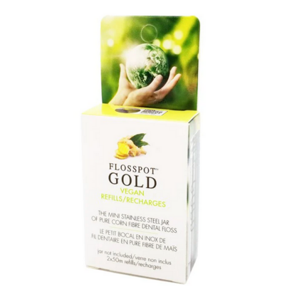 KMH Touches Flosspot Gold Vegan Floss Refill