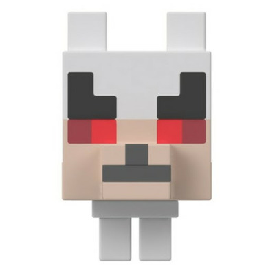 Minecraft Mob Head Minis Hostile Wolf