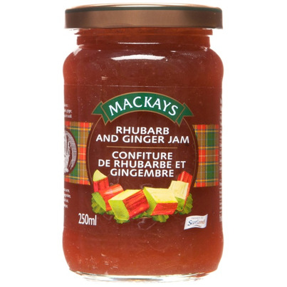 Mackays Rhubarb & Ginger Jam