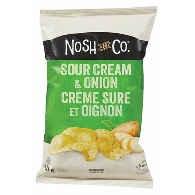 Nosh & Co. Potato Chips Sour Cream & Onion