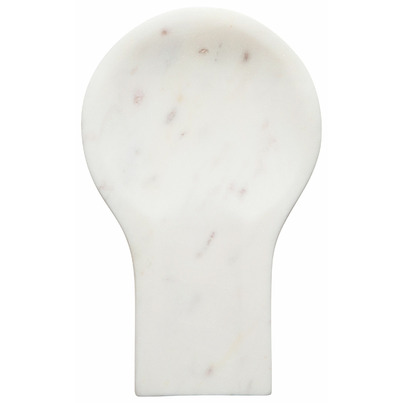 Now Designs Heirloom Spoon Rest White Marble