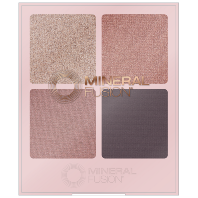 Mineral Fusion Rose Gold Eye Shadow Palette Girls Night Out