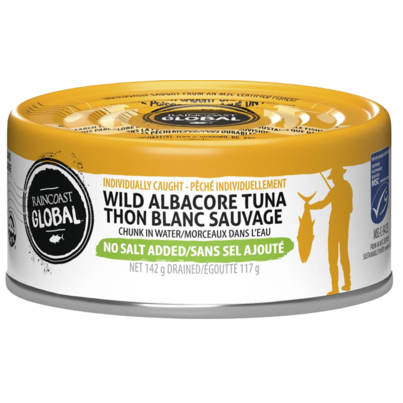 Raincoast Global Wild Albacore Tuna No Salt Added