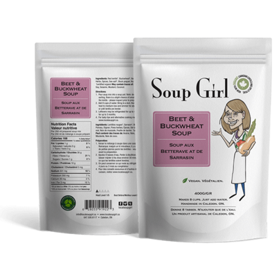 Soup Girl Beet & Buckwheat Soup