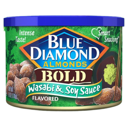 Blue Diamond Bold Almonds Wasabi And Soy Sauce