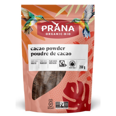 PRANA Organic Natural Cacao Powder