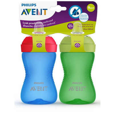 Philips AVENT My Grippy Spout Cup Pack Blue And Green