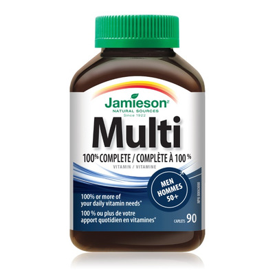 Jamieson Multi 100% Complete Vitamin For Men 50+