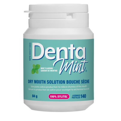 Denta-Mint Jar For Dry Mouth
