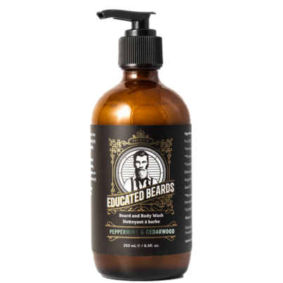 Educated Beards Beard & Body Wash Peppermint Cedar