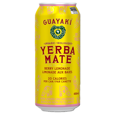 Guayaki Organic Yerba Mate Berry Lemonade