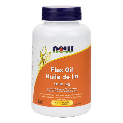 NOW Foods Flaxseed Oil 1000 Mg