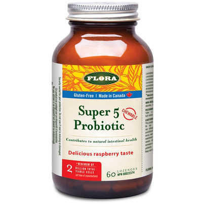 Flora Super 5 Chewable Probiotic