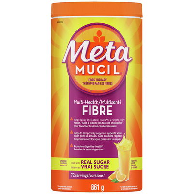 Metamucil Fibre Therapy Mult-Health Fibre Orange