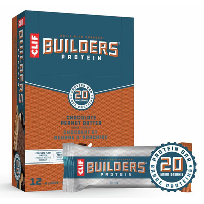 Clif Builders Chocolate Peanut Butter Protein Bar Case