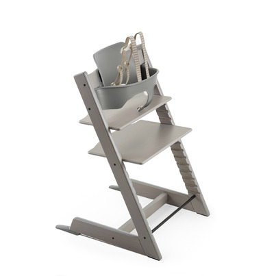 Stokke Tripp Trapp High Chair & Baby Set Hazy Grey