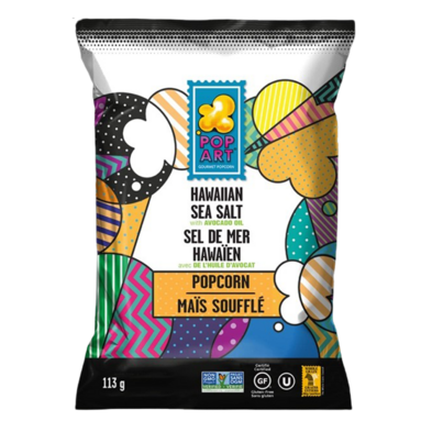Pop Art Hawaiian Sea Salt Popcorn