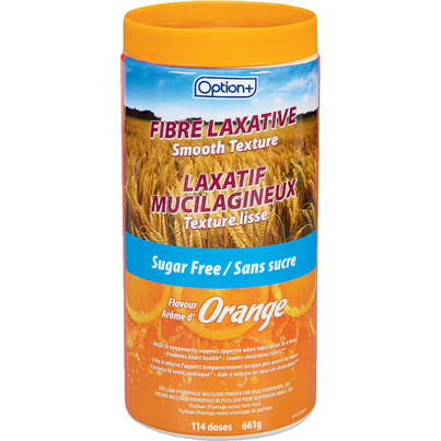Option+ Fibre Laxative Smooth Texture Sugar Free Orange